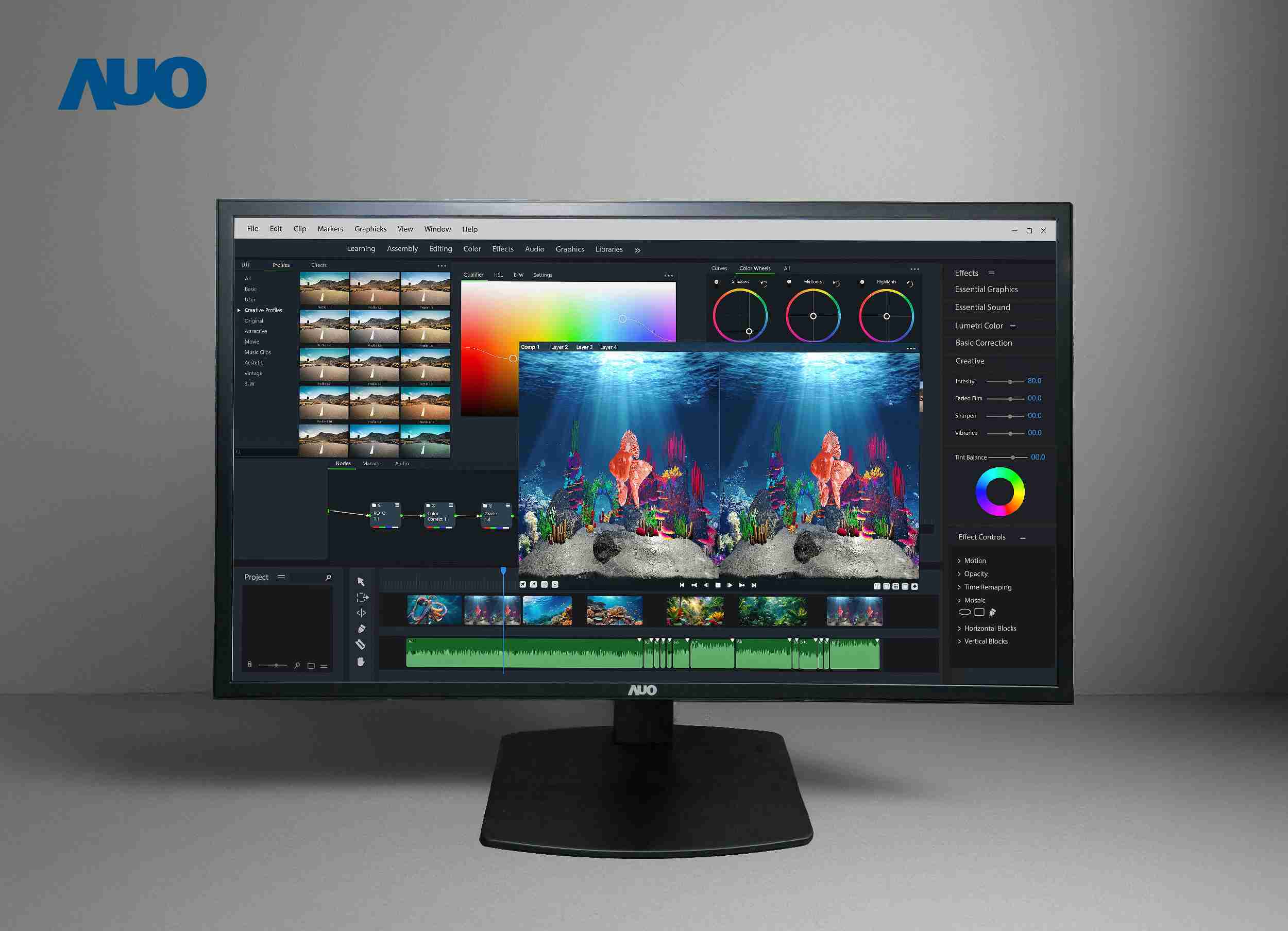 人生就是博开发32吋2D/3D专业桌上型显示器，，，拥有8K4K超高分辨率，，，，并以低串扰算法优化3D显示效果，，，搭载自动眼球追踪功能，，能实时调整3D图像，，，，进行实时2D与3D无缝共存窗口，，，提供图像设计工作者突破二维接口的崭新工作氛围与效率